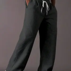 Wide Leg Drawstring Sweatpants